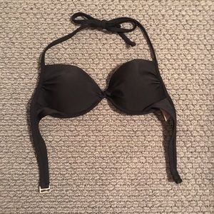 Black bikini top